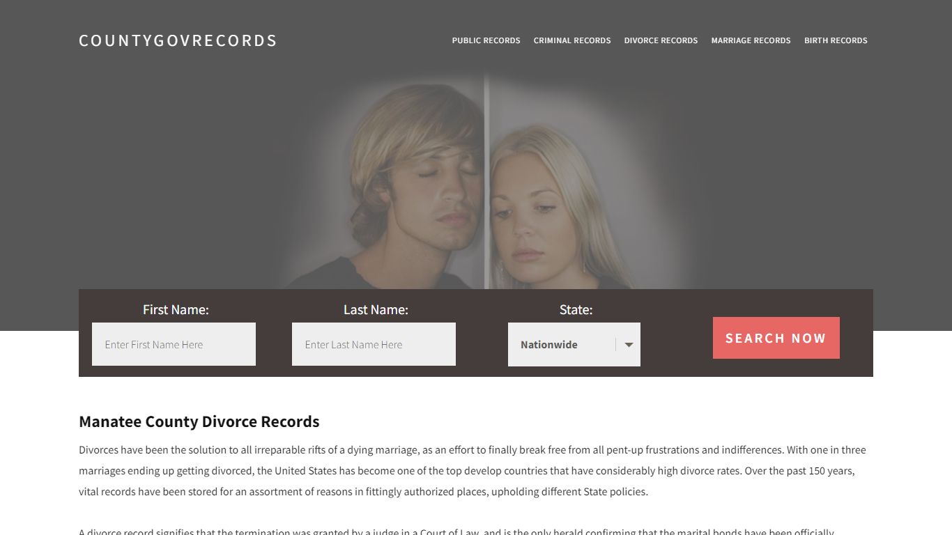 Manatee County Divorce Records | Enter Name and Search|14 Days Free