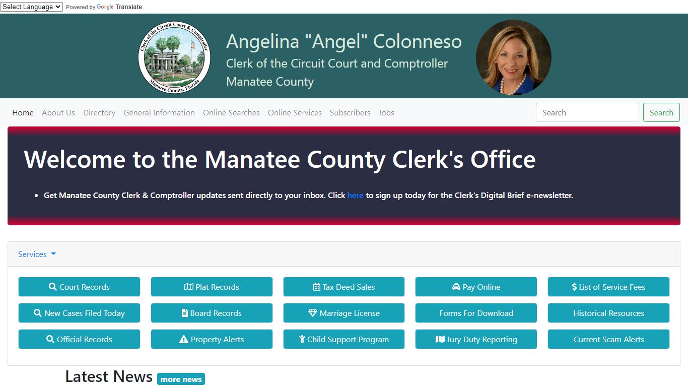 Family Law - Manatee Clerk